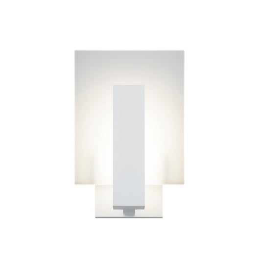 Midtown Short LED Sconce - Textured White by SONNEMAN