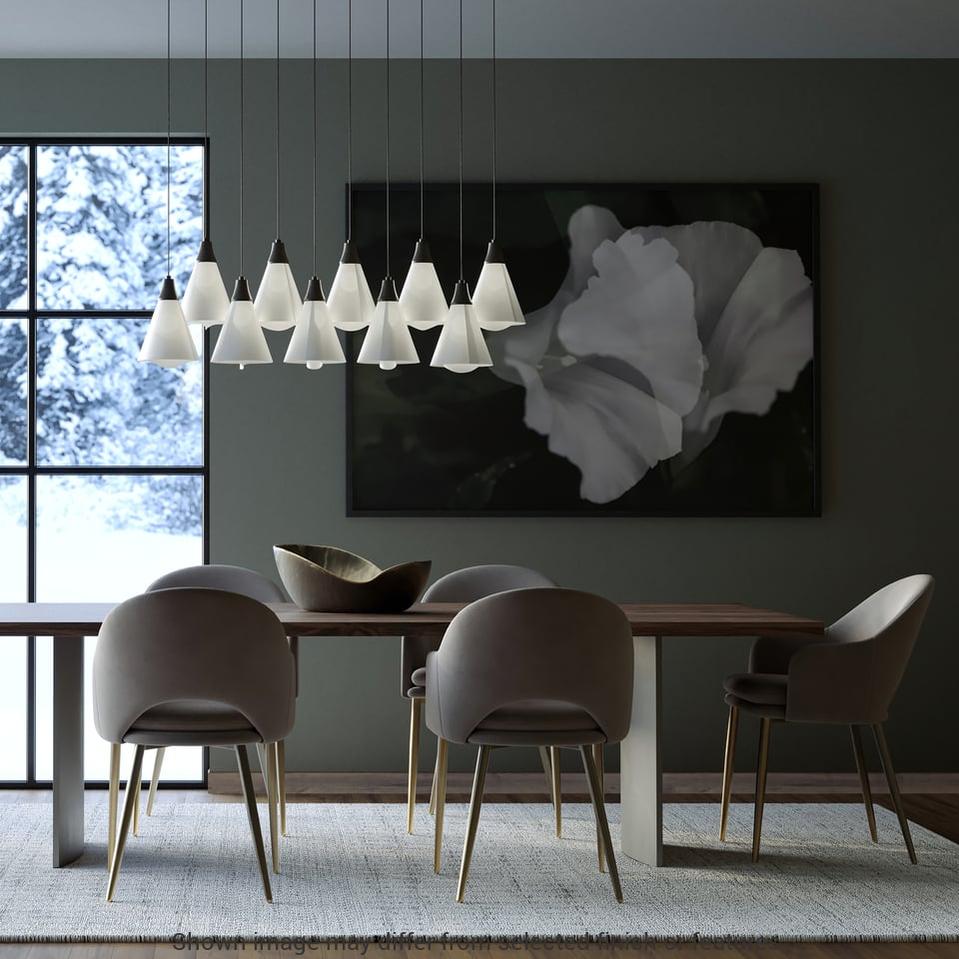 Mobius 10-Light Pendant - White by Hubbardton Forge