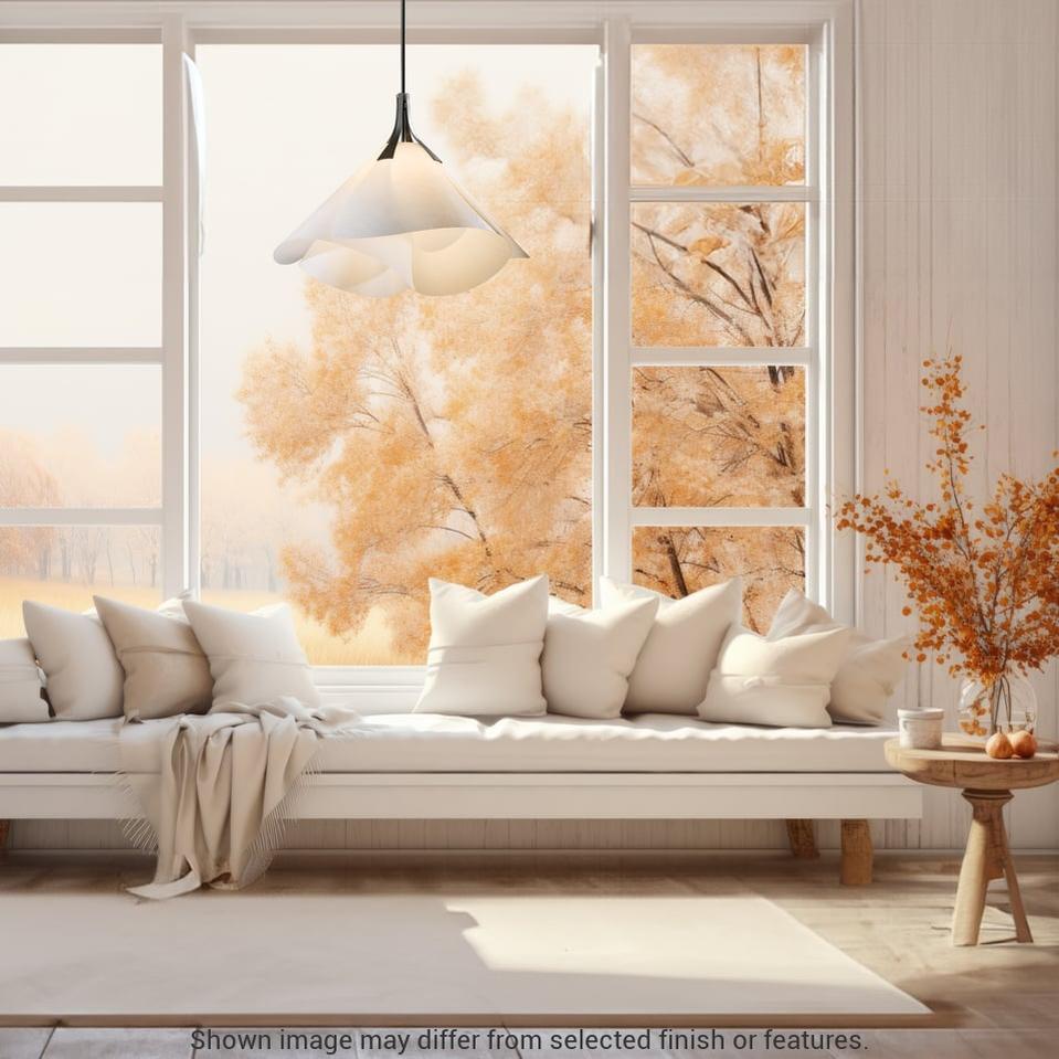 Mobius Large Pendant - White by Hubbardton Forge