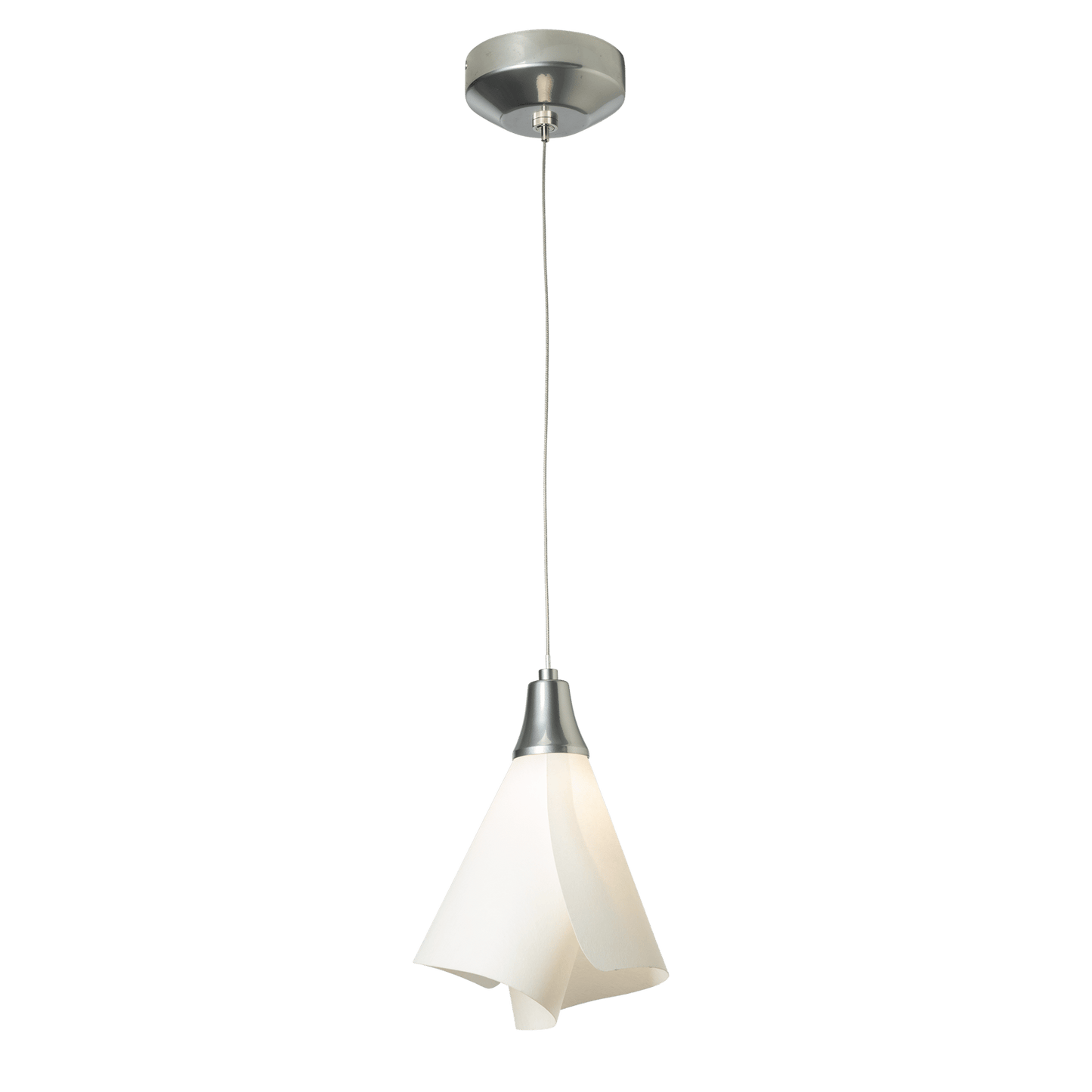 Mobius Low Voltage Mini Pendant - White by Hubbardton Forge