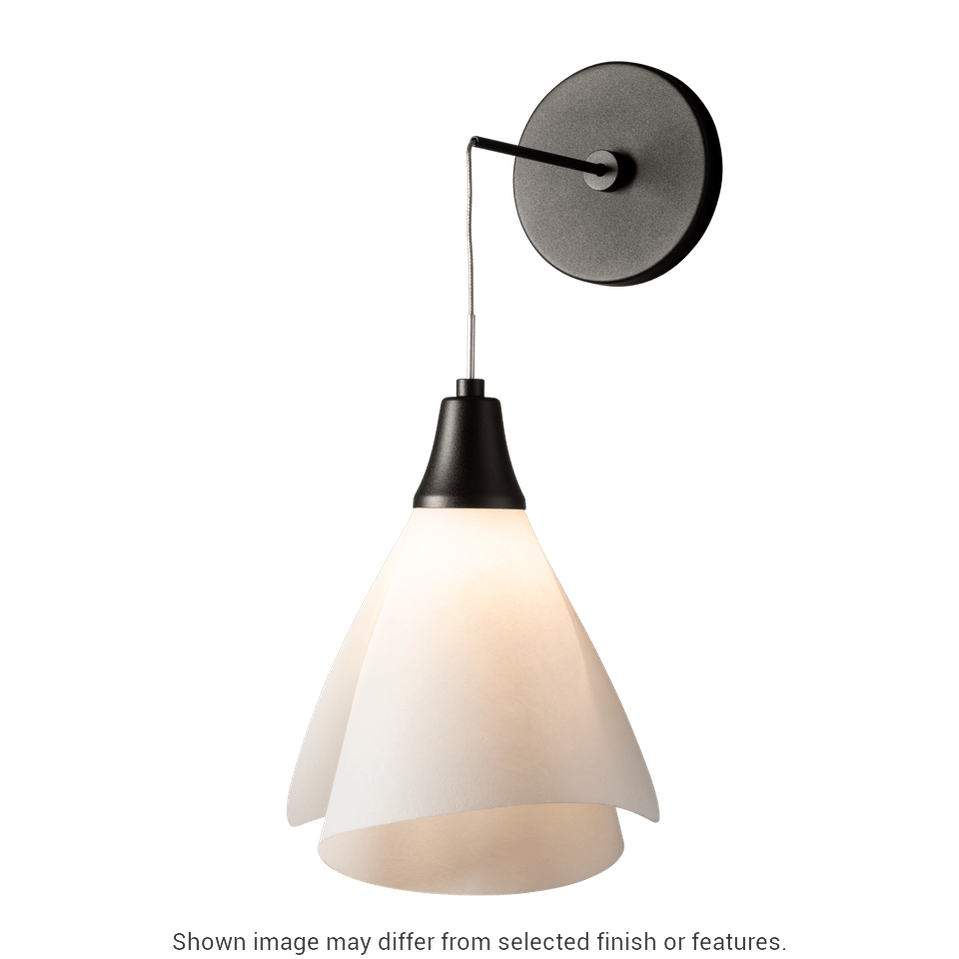Mobius Low Voltage Sconce - White by Hubbardton Forge