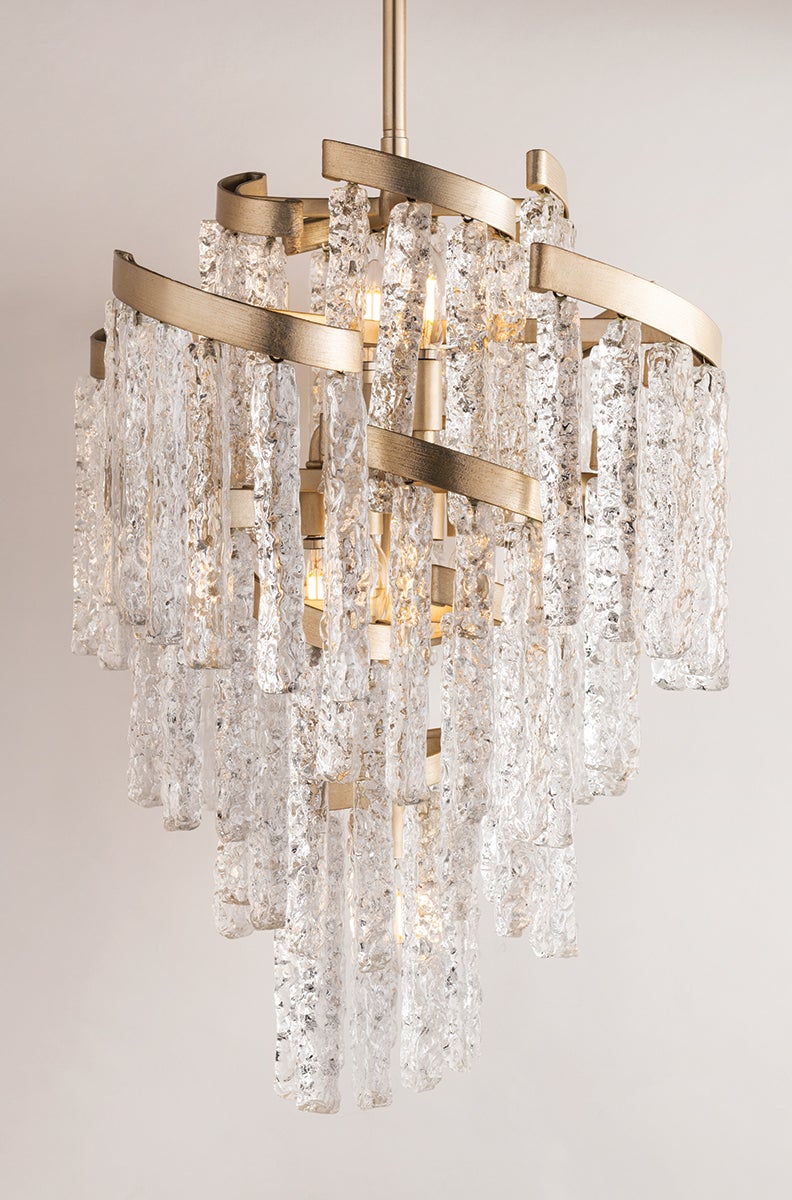 Mont Blanc Medium Chandelier by Corbett Lighting