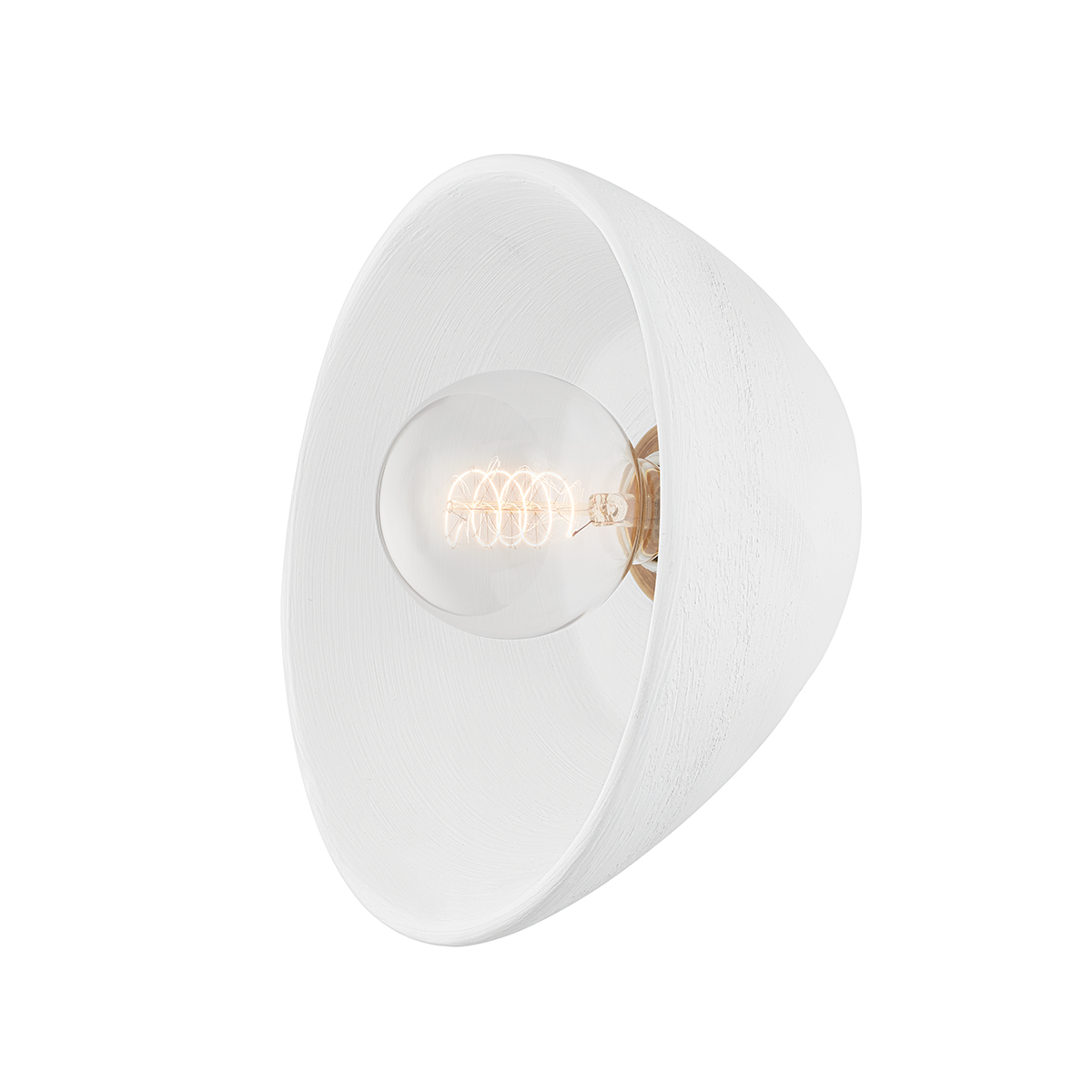 Moraga Wall Sconce - 1-Light - Patina Brass - Troy Lighting B2109-PBR/CWL