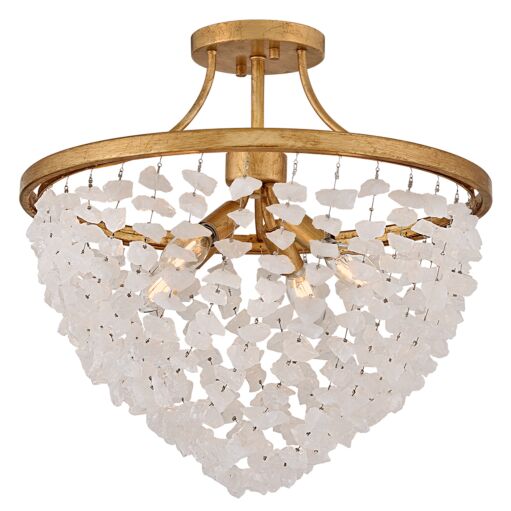 Myra Medium Semi Flush Mount by Fredrick Ramond