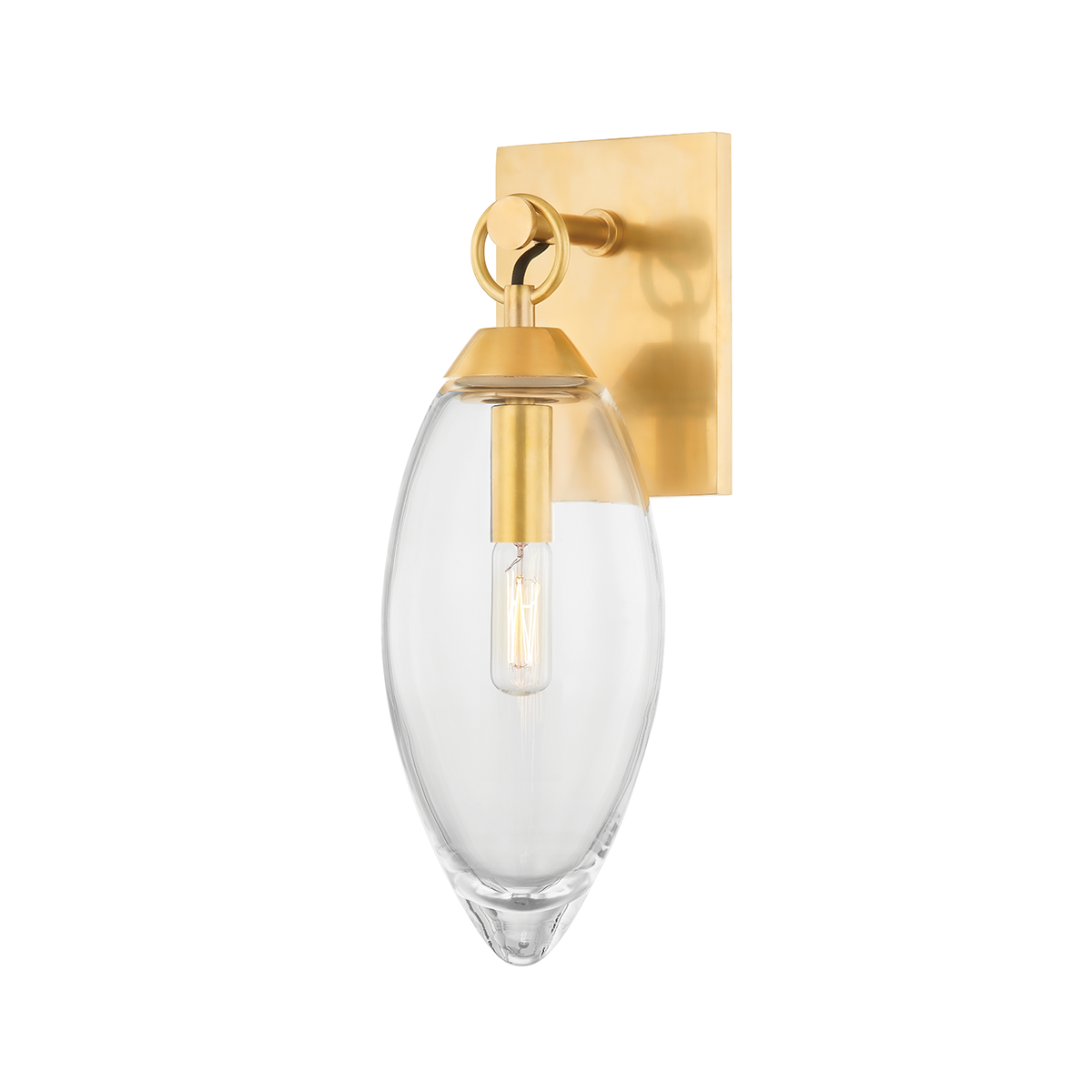 Nantucket Wall Sconce - Aged Brass by Hudson Valley Lighting