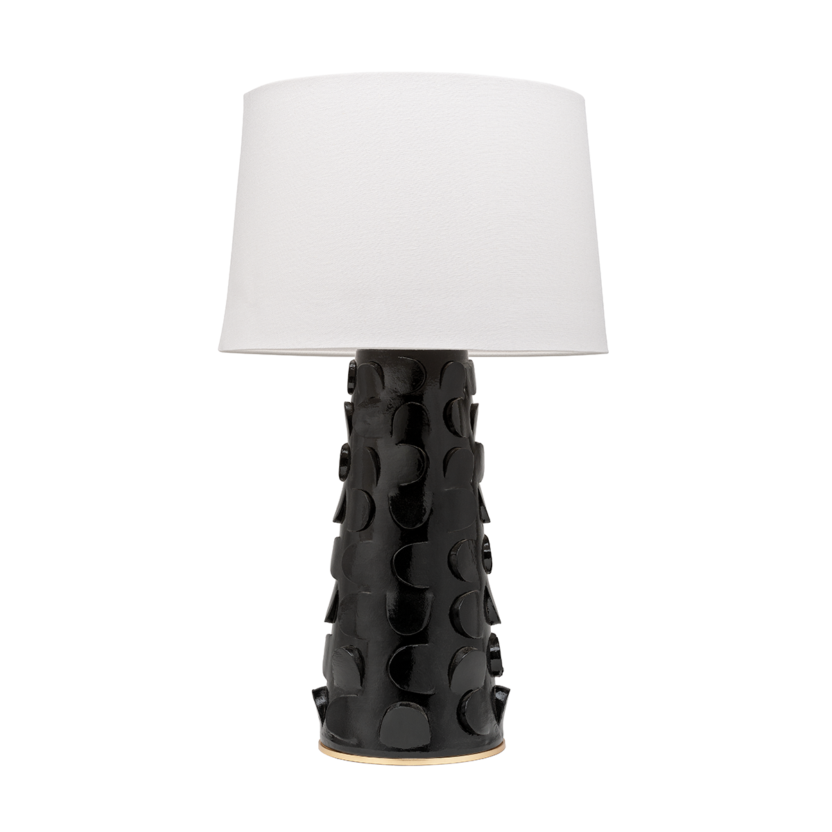 Naomi Table Lamp - Black Lustro/Gold Leaf Combo - Mitzi HL335201-BLK/GL
