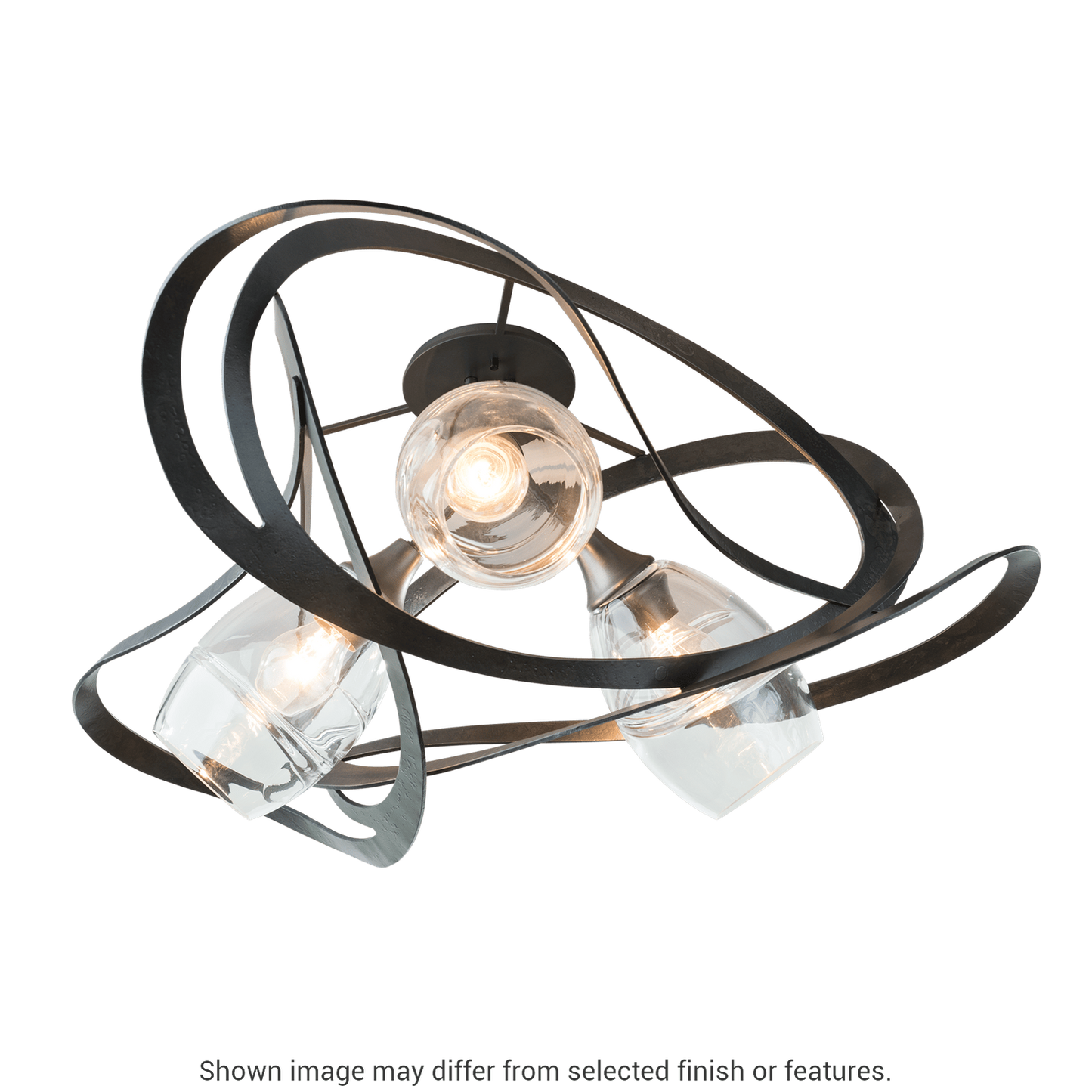 Nest Semi-Flush - White by Hubbardton Forge