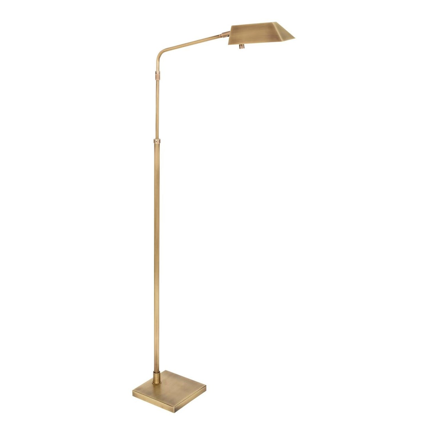 Newbury Floor Lamp - NEW200-AB - Antique Brass by House of Troy