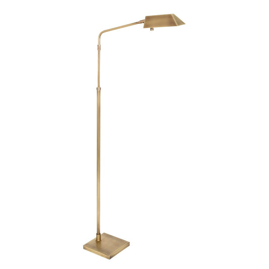 Newbury Floor Lamp - NEW200-AB - Antique Brass by House of Troy