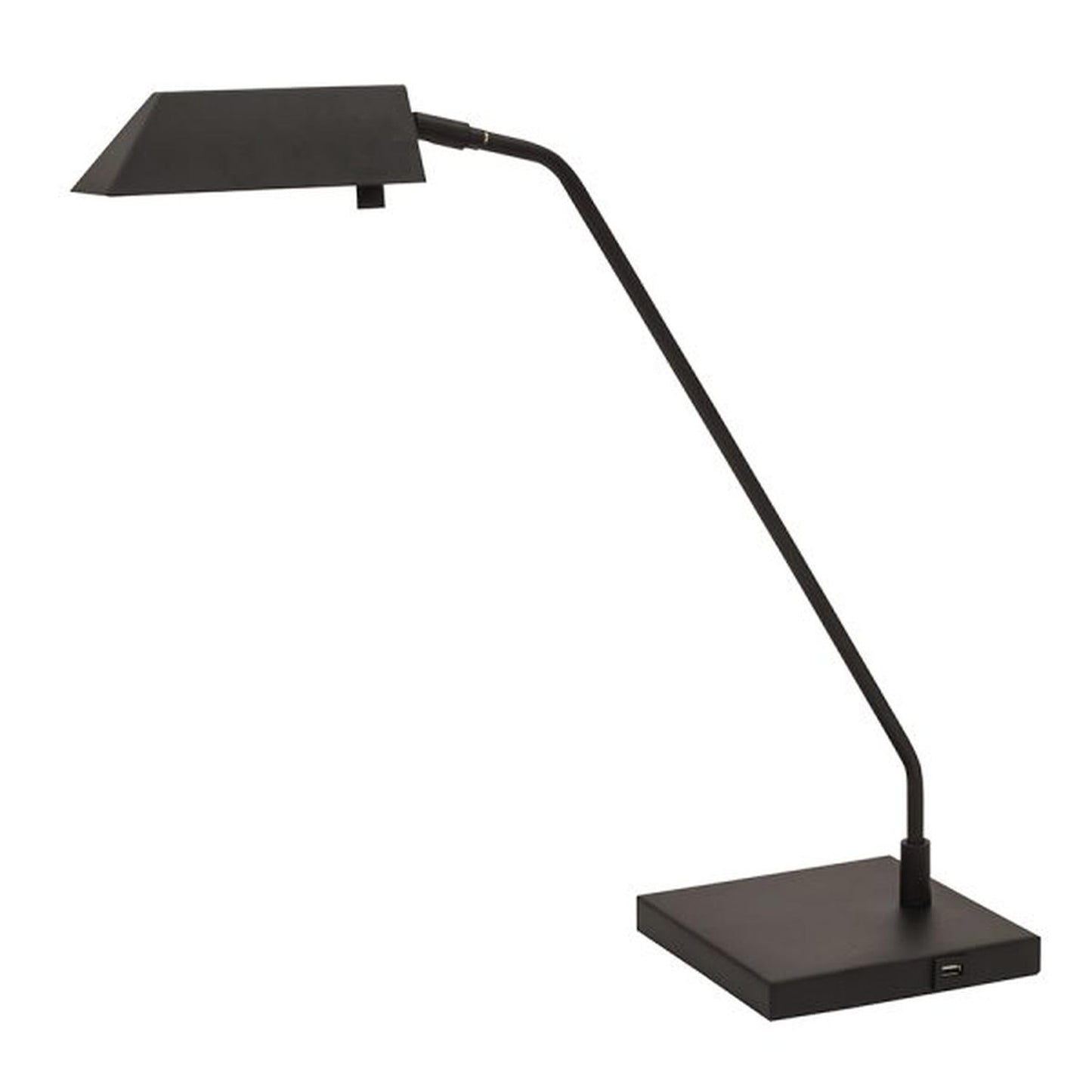 Newbury Table Lamp - NEW250-BLK - Satin Nickel by House of Troy