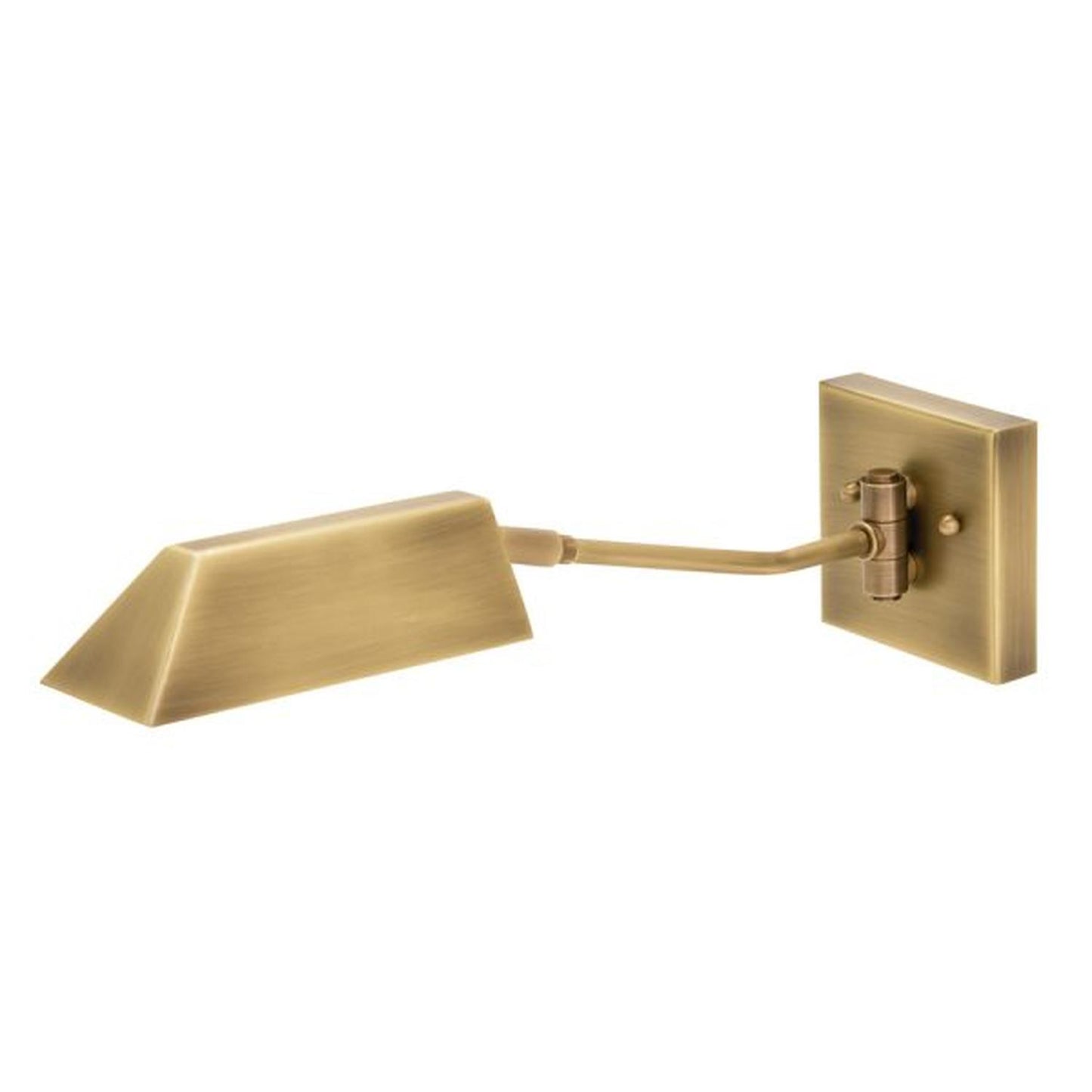 Newbury Wall Swing Lamp - NEW275-AB - Antique Brass by House of Troy