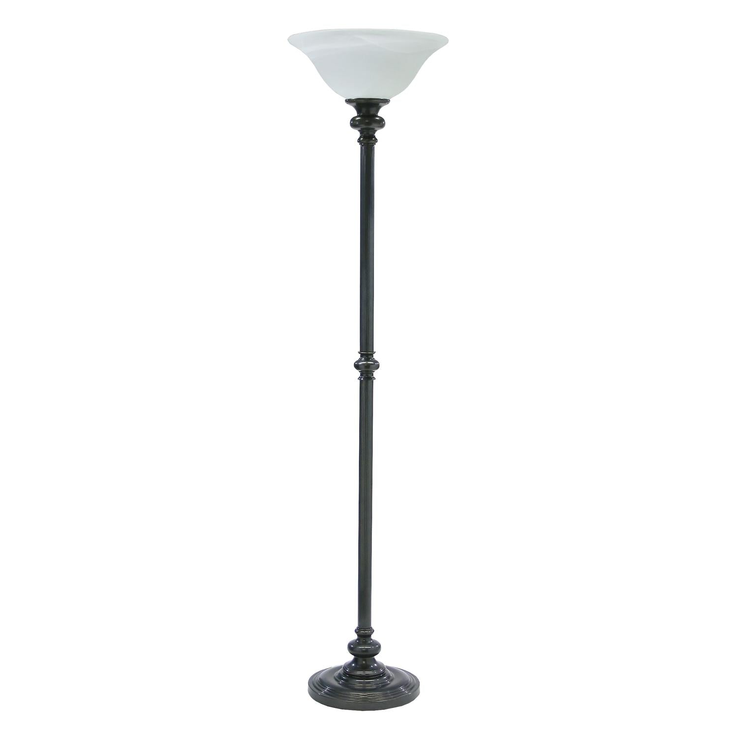 Newport Torchiere Floor Lamp - N600-O-OB - Oil Rubbed Bronze by House of Troy