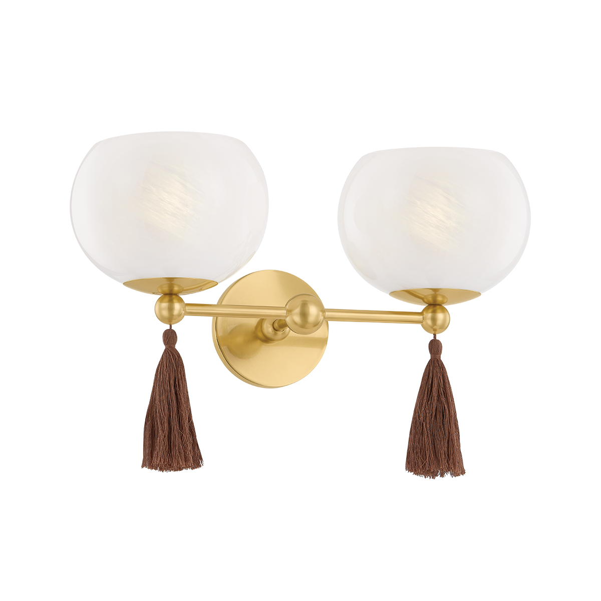 Niya Wall Sconce - 2-Light - Aged Brass - Mitzi H1039102-AGB