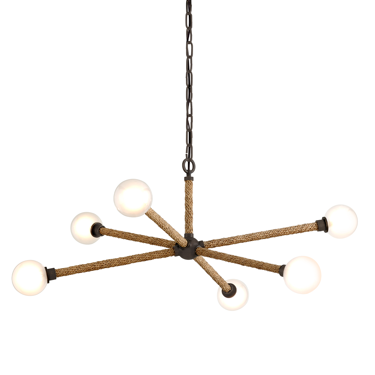 Nomad Chandelier - 6-Light - Bronze - Troy Lighting F7256-BRZ