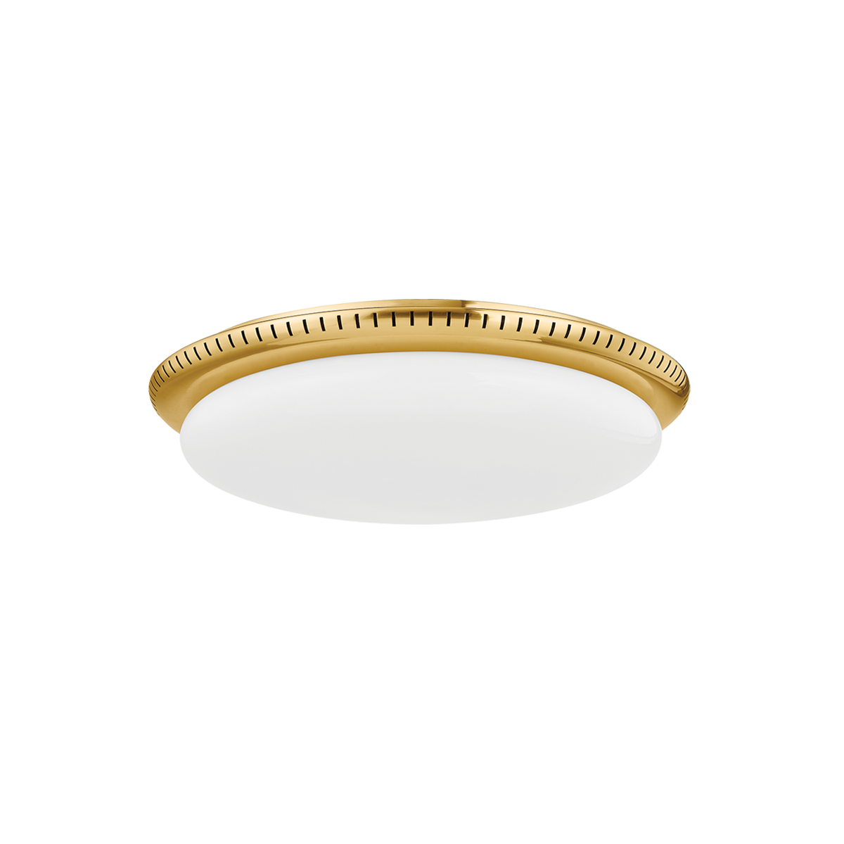 North Castle Large Flush Mount - Aged Brass by Hudson Valley Lighting