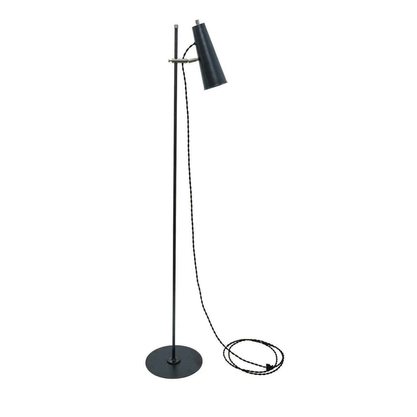 Norton Floor Lamp - NOR300-GTSN - Granite/Satin Nickel by House of Troy