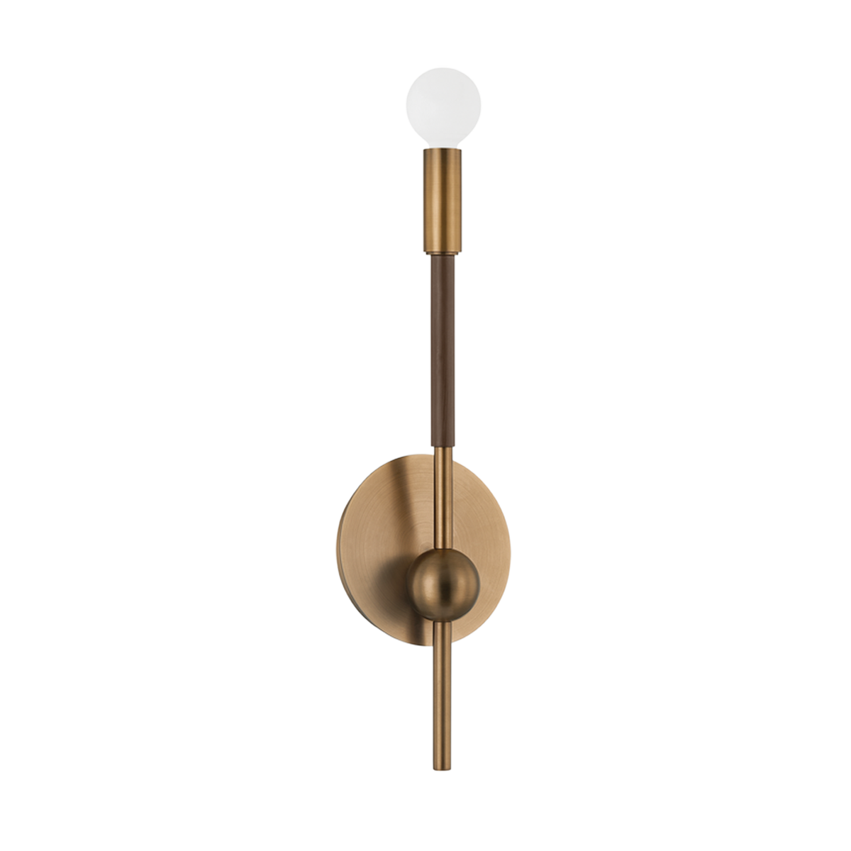 Obie Wall Sconce - 1-Light - Patina Brass/Bronze - Troy Lighting B3018-PBR/BRZ