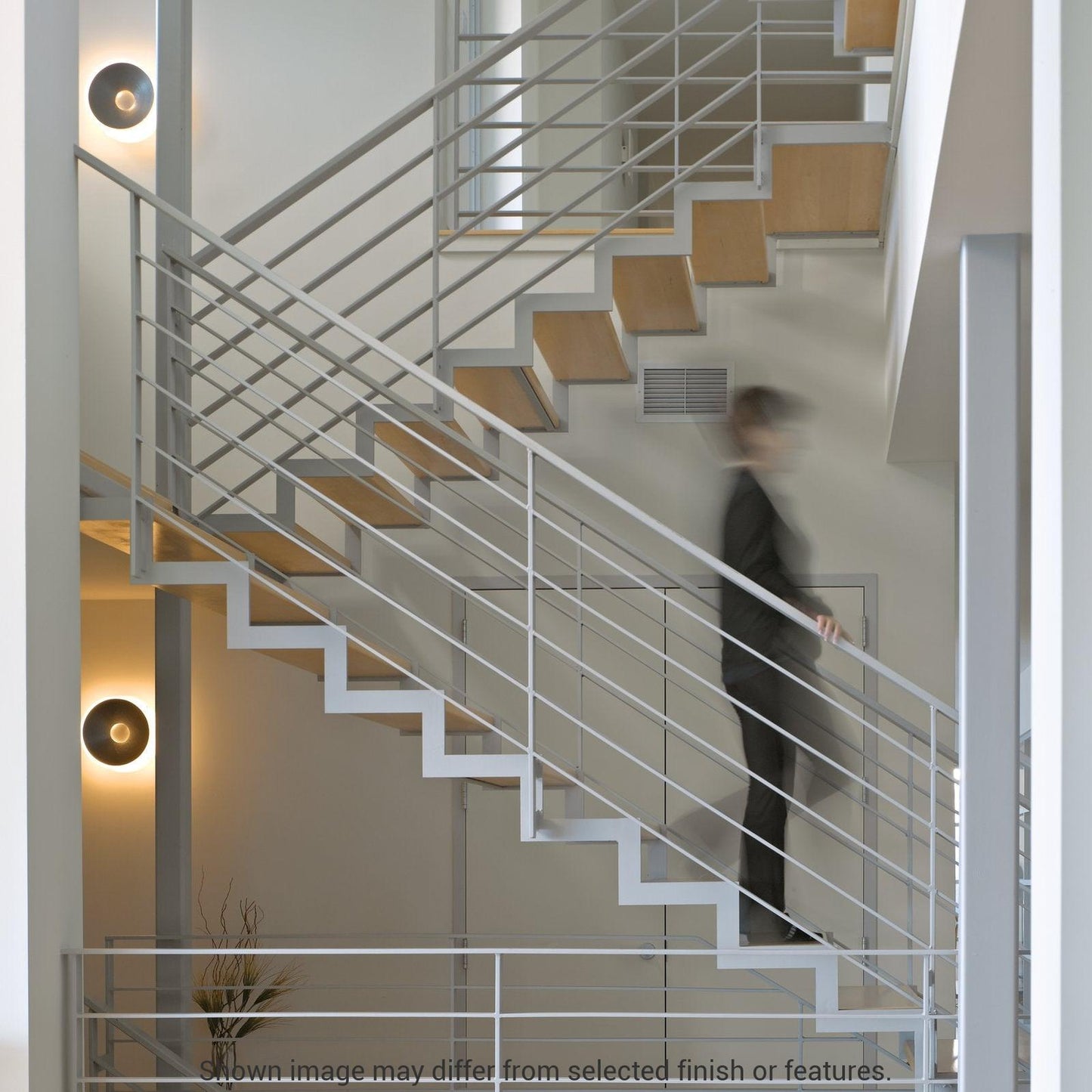 Oculus Sconce - White by Hubbardton Forge