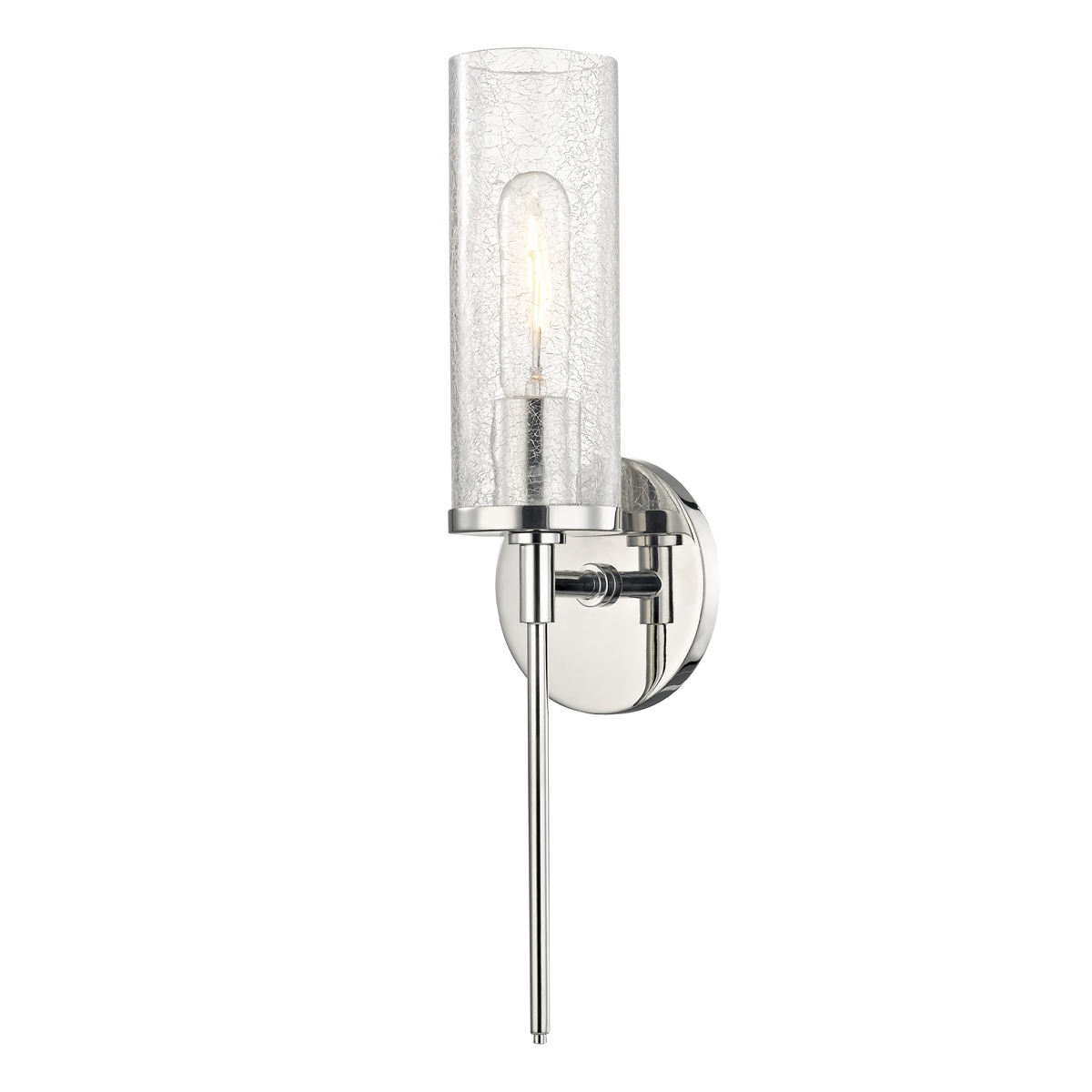 Olivia Wall Sconce - 1-Light - Polished Nickel - Mitzi H220101-PN