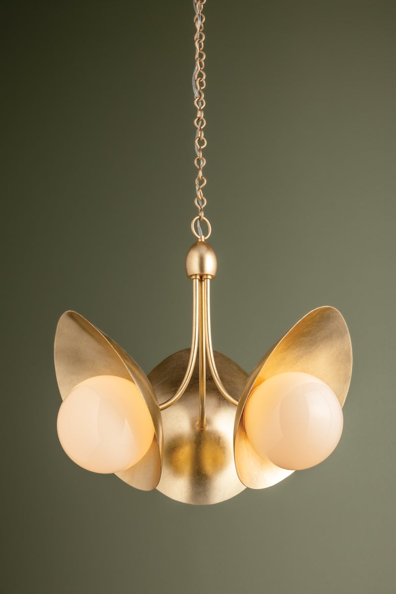 Olson 3-Light Chandelier by Troy Lighting