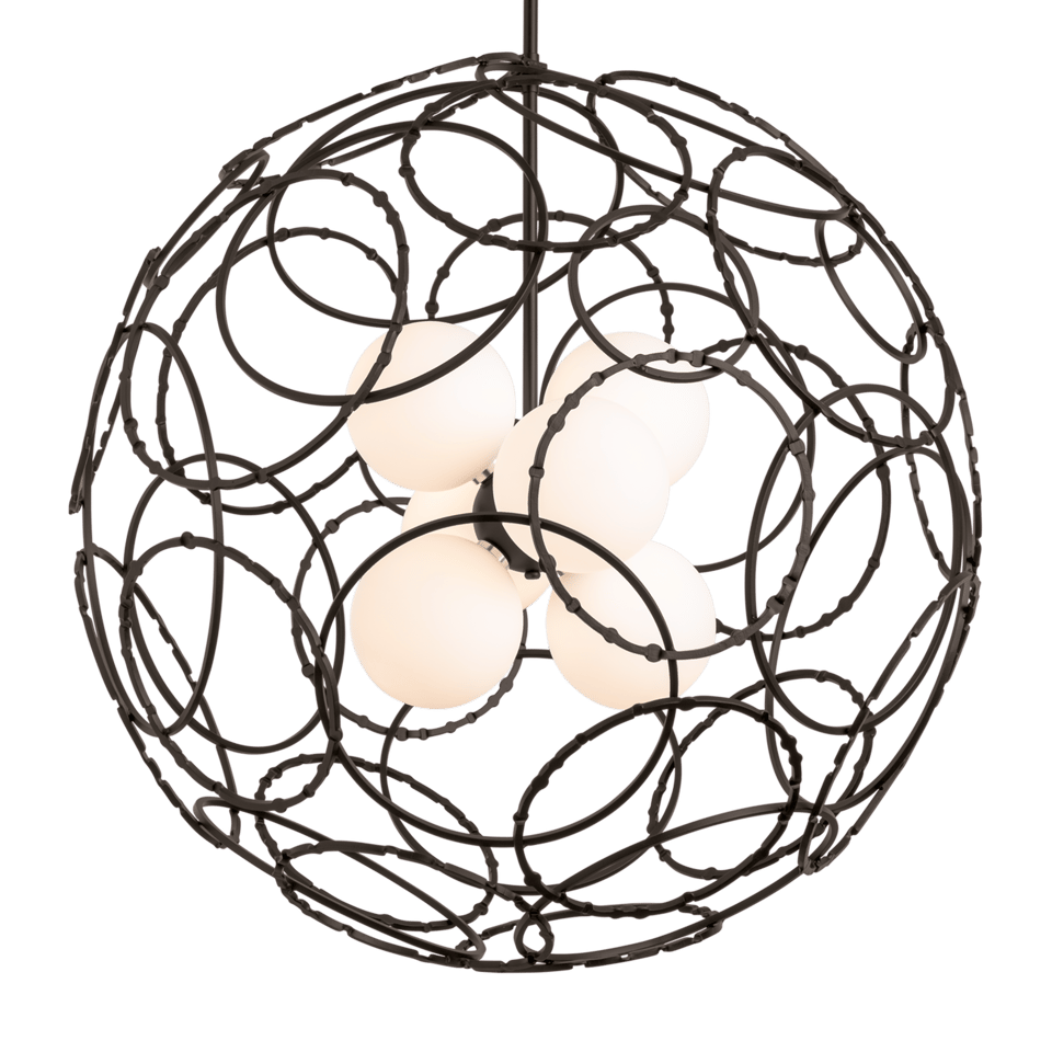Olympus Orb Pendant - Dark Smoke by Hubbardton Forge