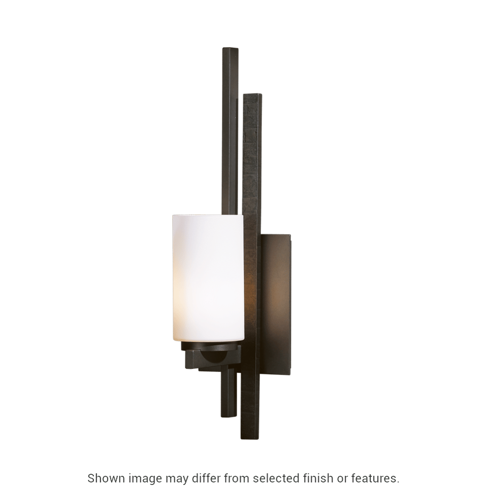 Ondrian 1-Light Sconce - White - Left-Facing by Hubbardton Forge