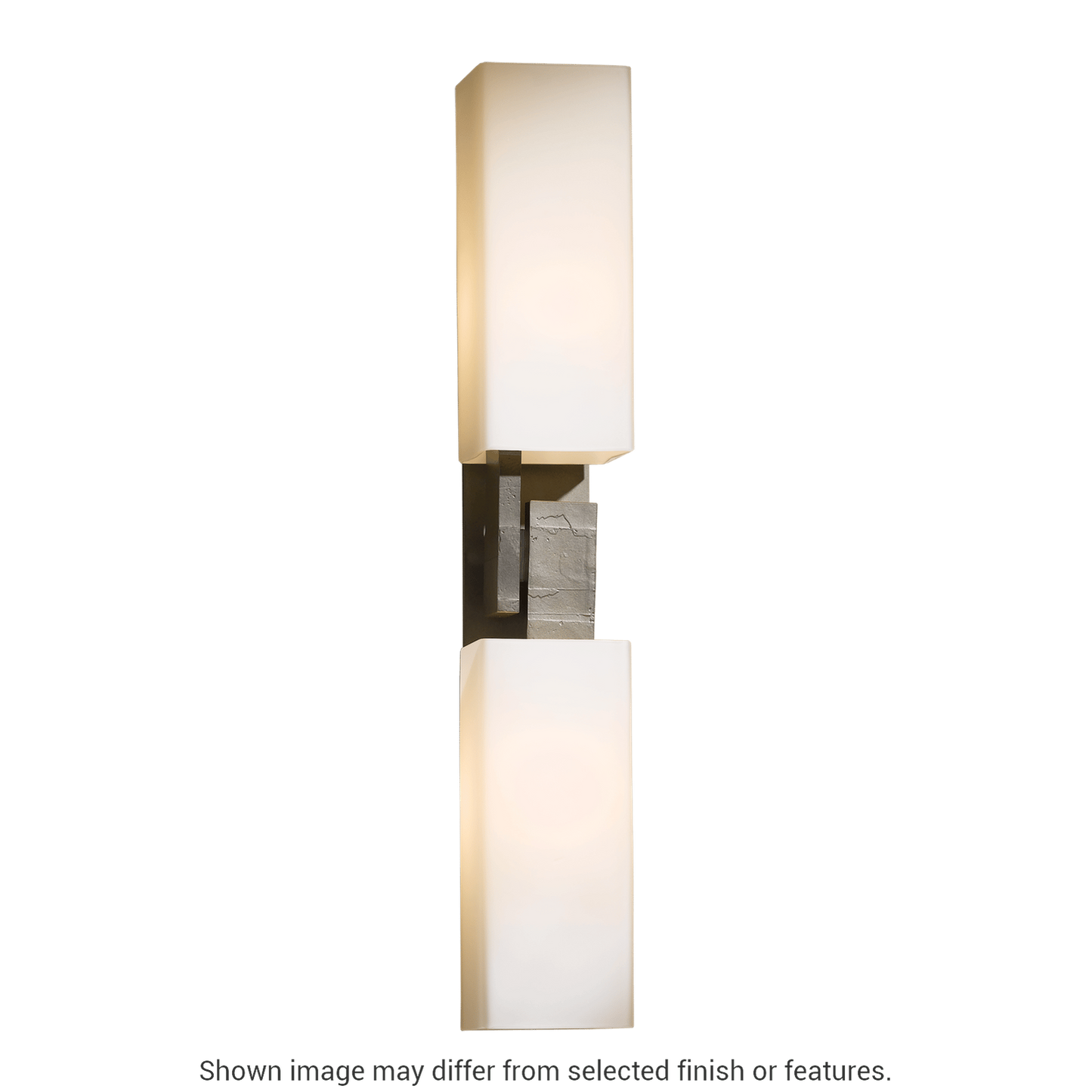 Ondrian 2-Light Sconce - White by Hubbardton Forge