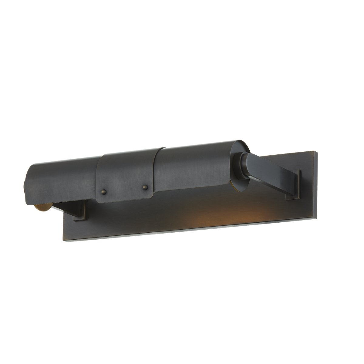 Oneonta Picture Light - 1-Light - Distressed Bronze by Hudson Valley Lighting