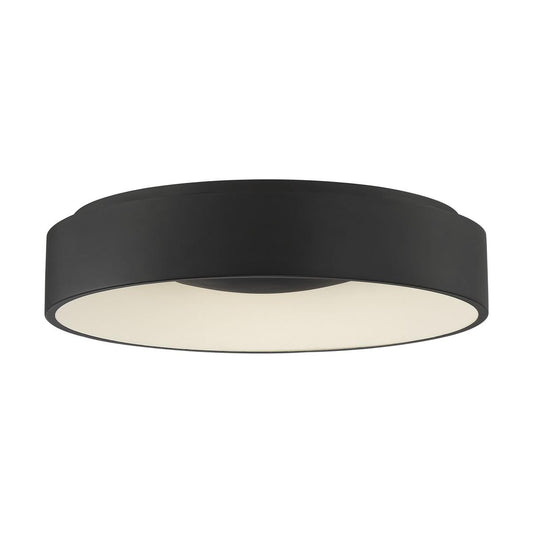 Orbit - LED 18" Flush - Black Finish - Satco 62-1452
