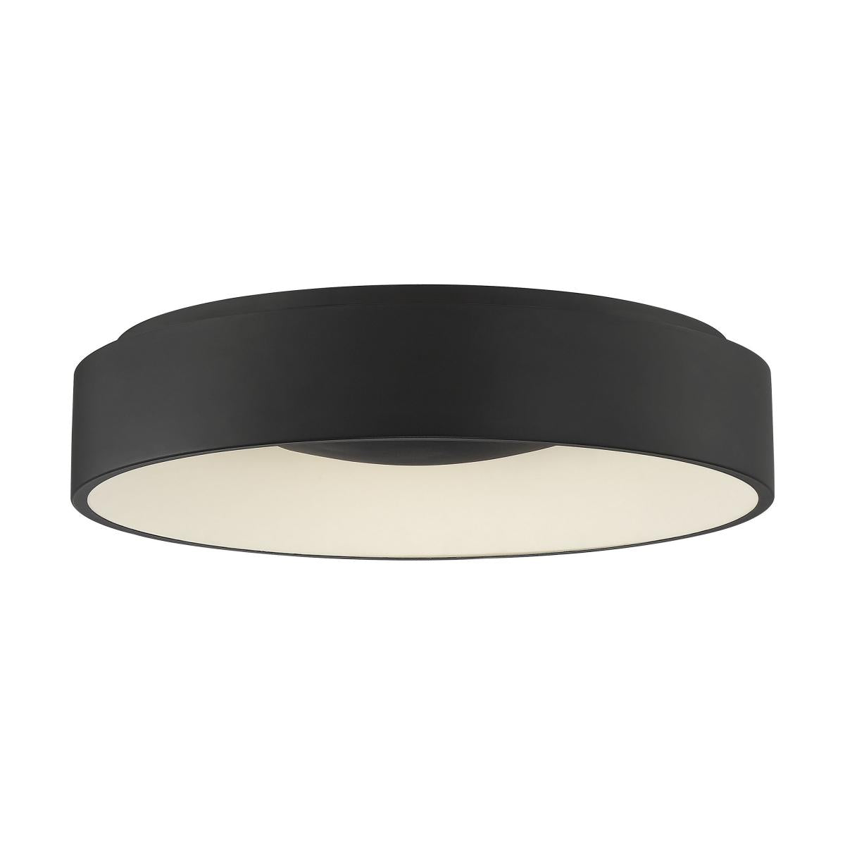 Orbit - LED 24" Flush - Black Finish - Satco 62-1454