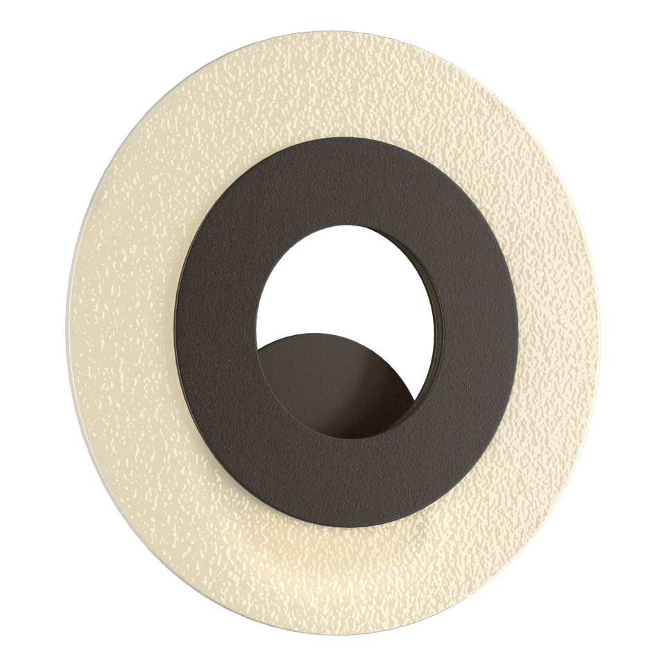 Orbit Small LED Sconce - Oil Rubbed Bronze by Hubbardton Forge