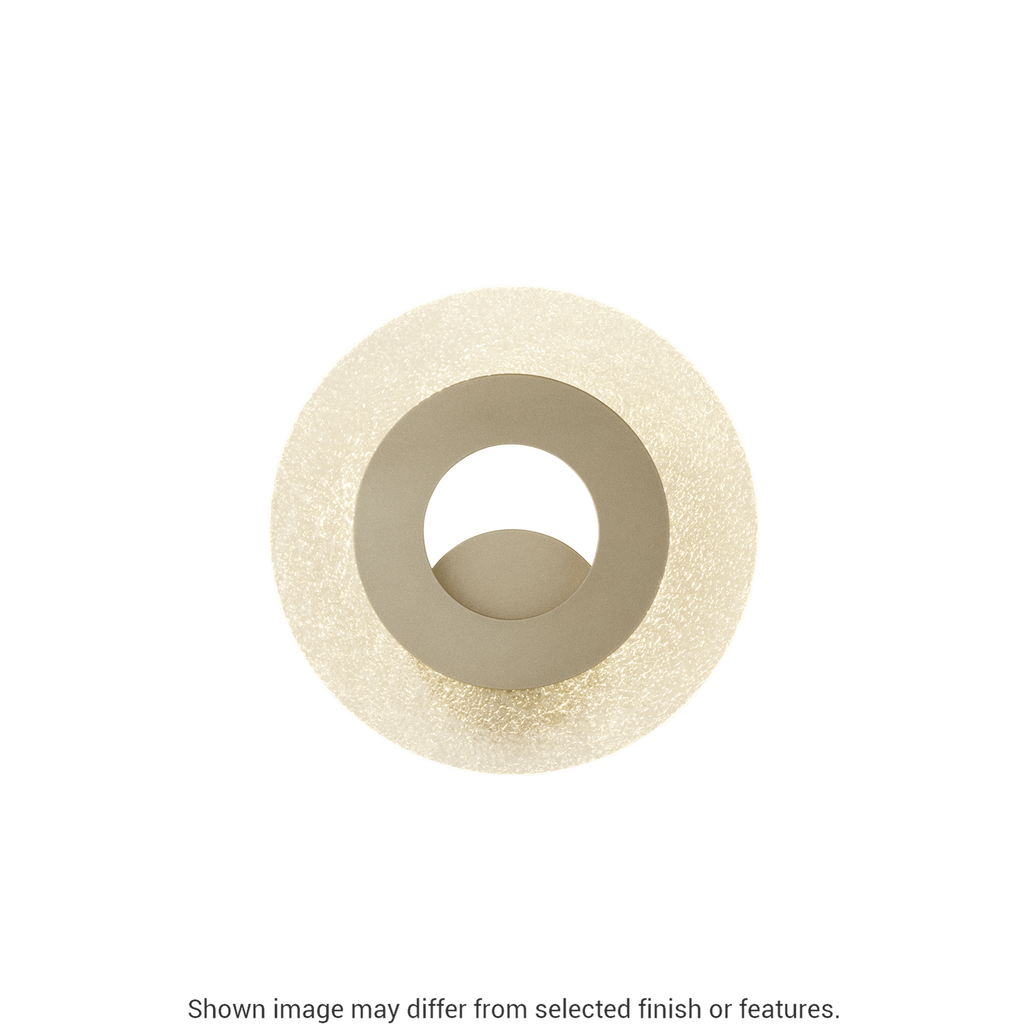 Orbit Small LED Sconce - White by Hubbardton Forge