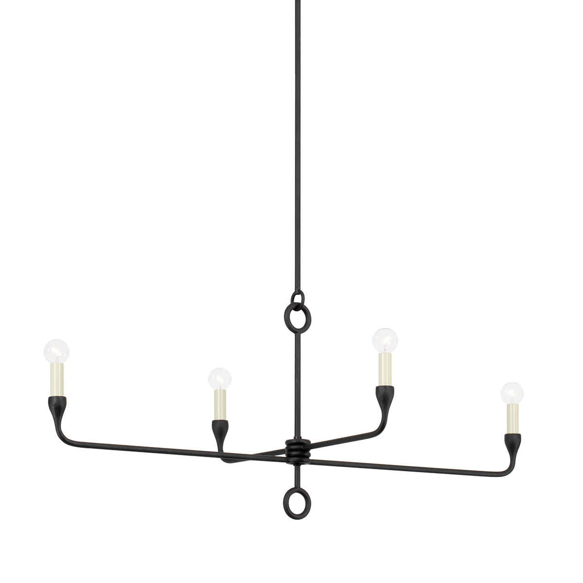 Orson Linear - 4-Light - Black Iron - Troy Lighting F9544-BI
