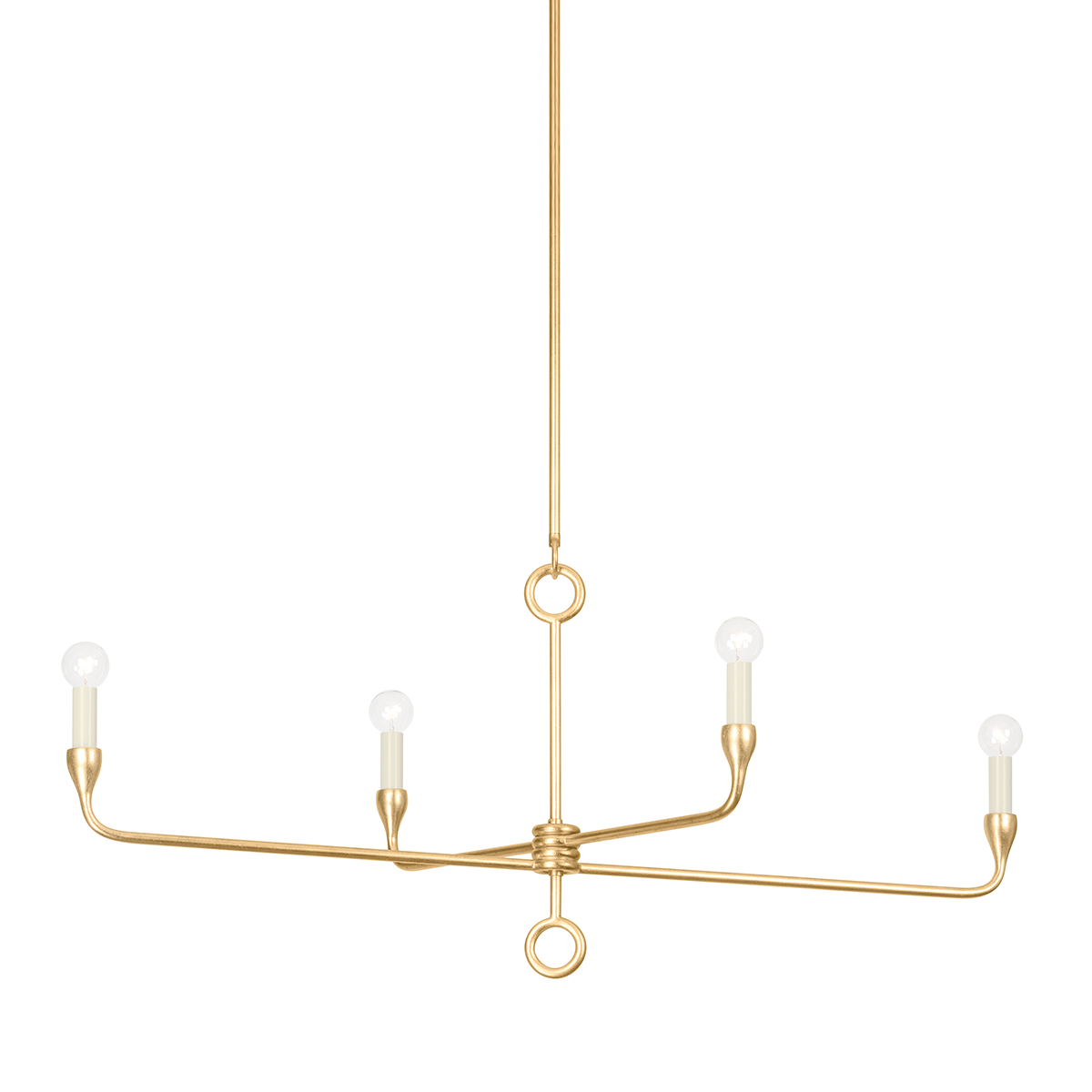 Orson Linear - 4-Light - Vintage Gold Leaf - Troy Lighting F9544-VGL