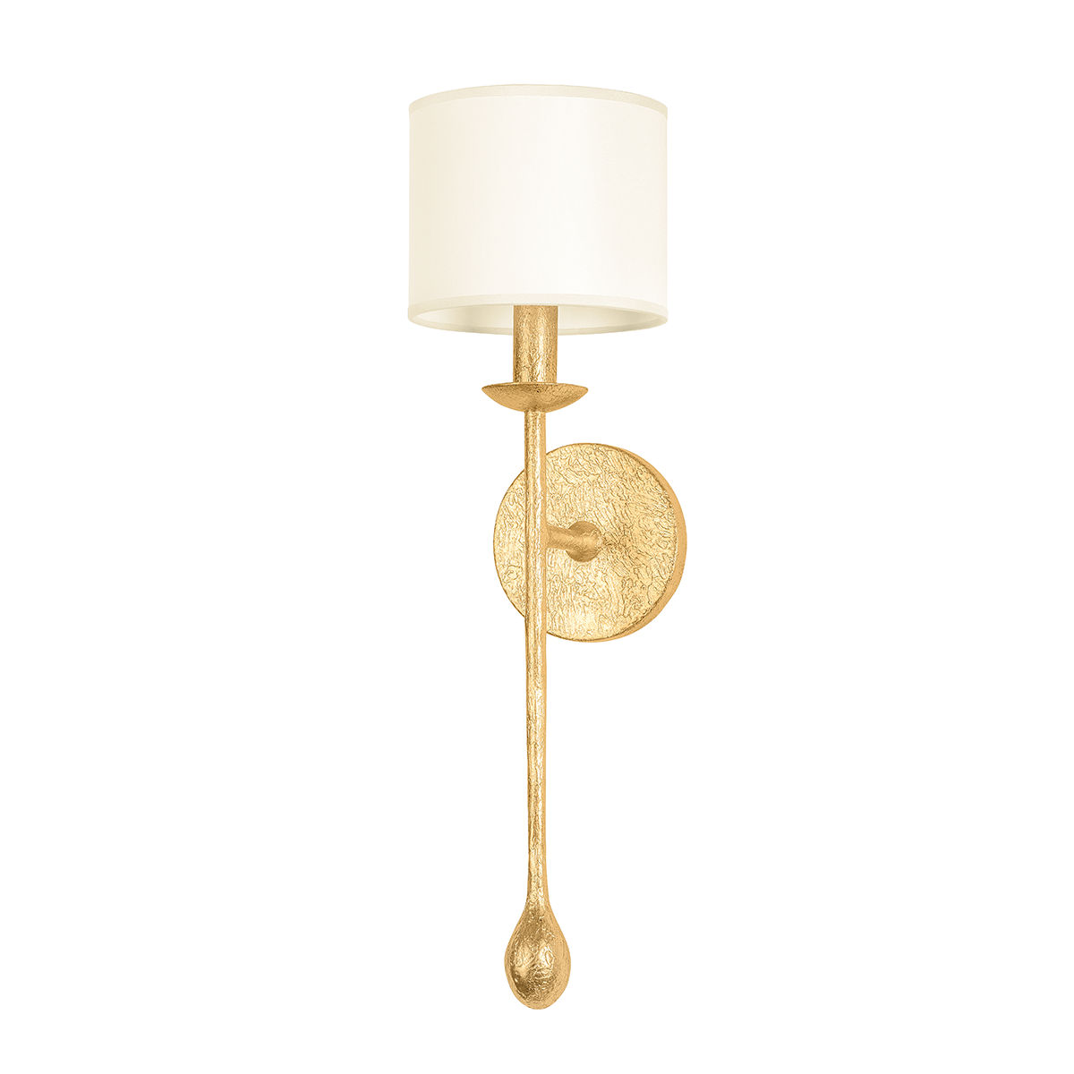 Osmond Wall Sconce - 1-Light - Vintage Gold Leaf - Troy Lighting B9721-VGL