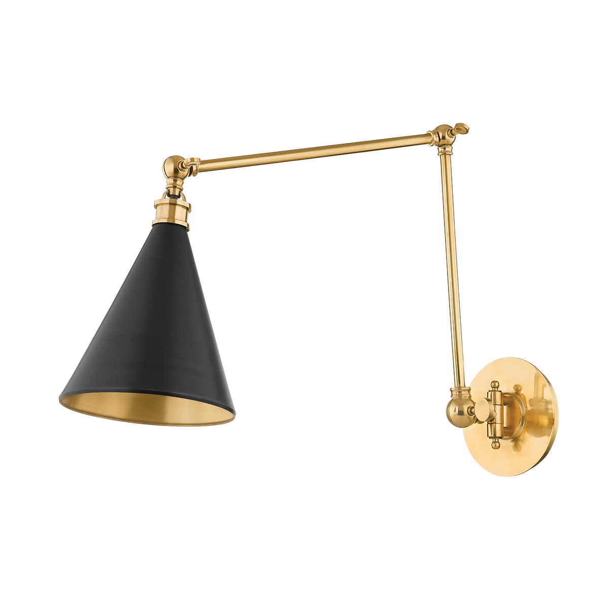Osterley Large Wall Sconce - Aged/Antique Distressed Bronze by Hudson Valley Lighting