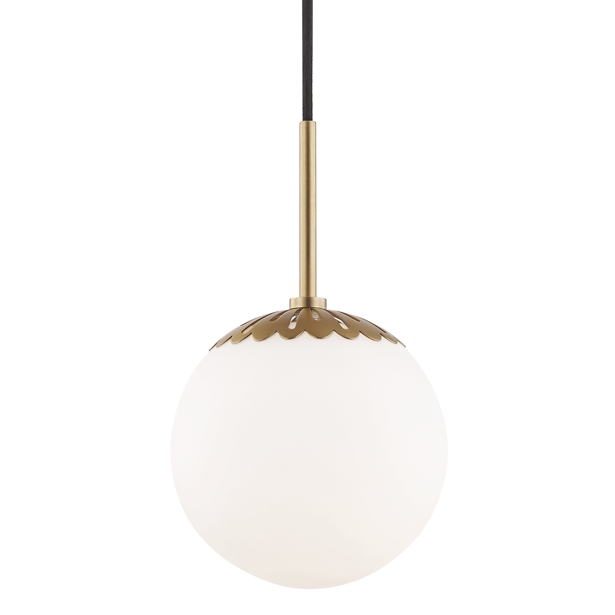 Paige Pendant - 1-Light - Aged Brass - Mitzi H193701S-AGB
