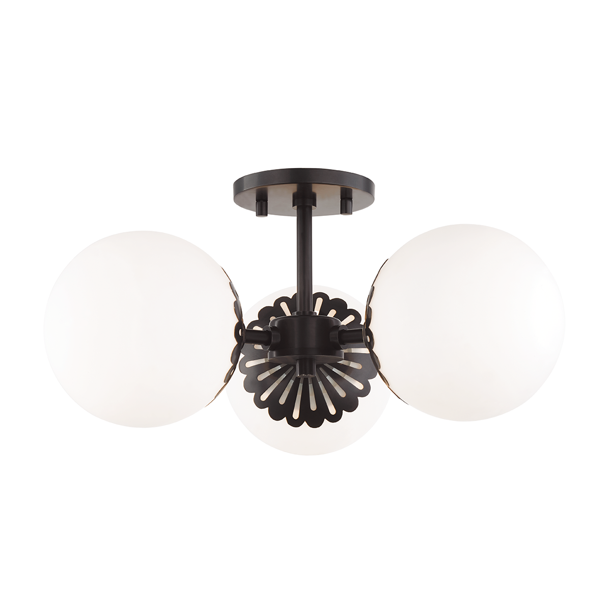 Paige Semi Flush - 3-Light - Old Bronze - Mitzi H193603-OB