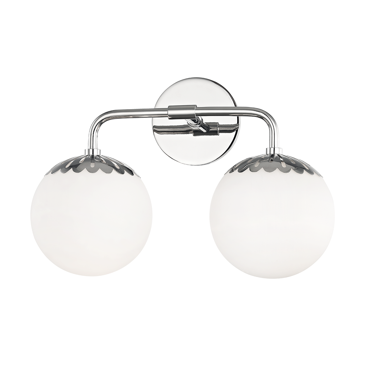 Paige Vanity Light - 2-Light - Polished Nickel - Mitzi H193302-PN