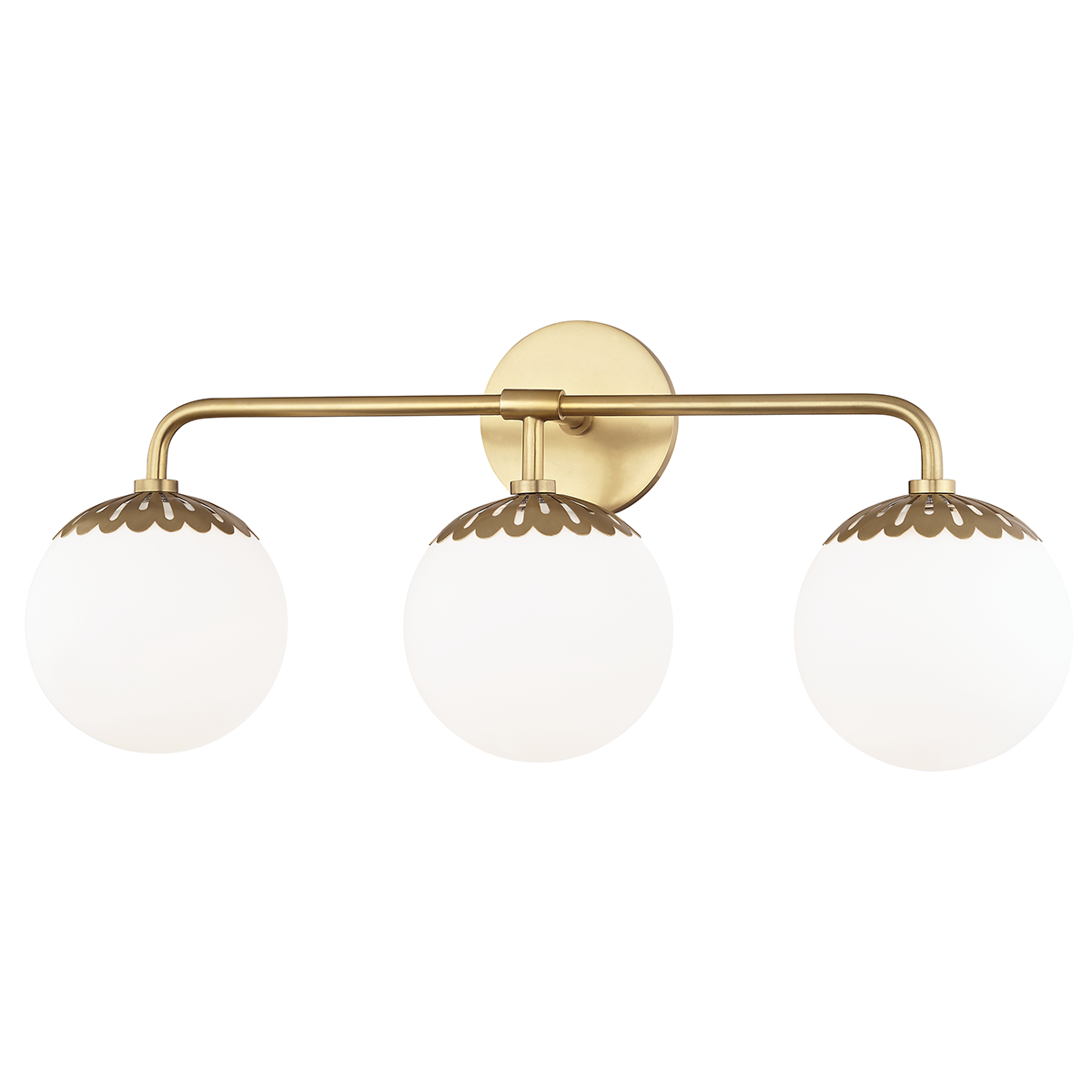 Paige Vanity Light - 3-Light - Aged Brass - Mitzi H193303-AGB