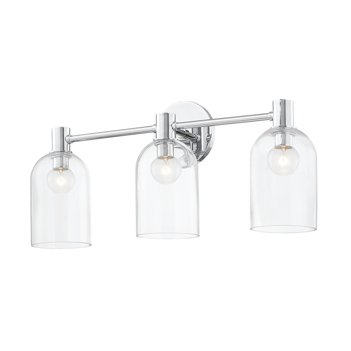 Paisley Vanity Light - 3-Light - Polished Chrome - Mitzi H678303-PC