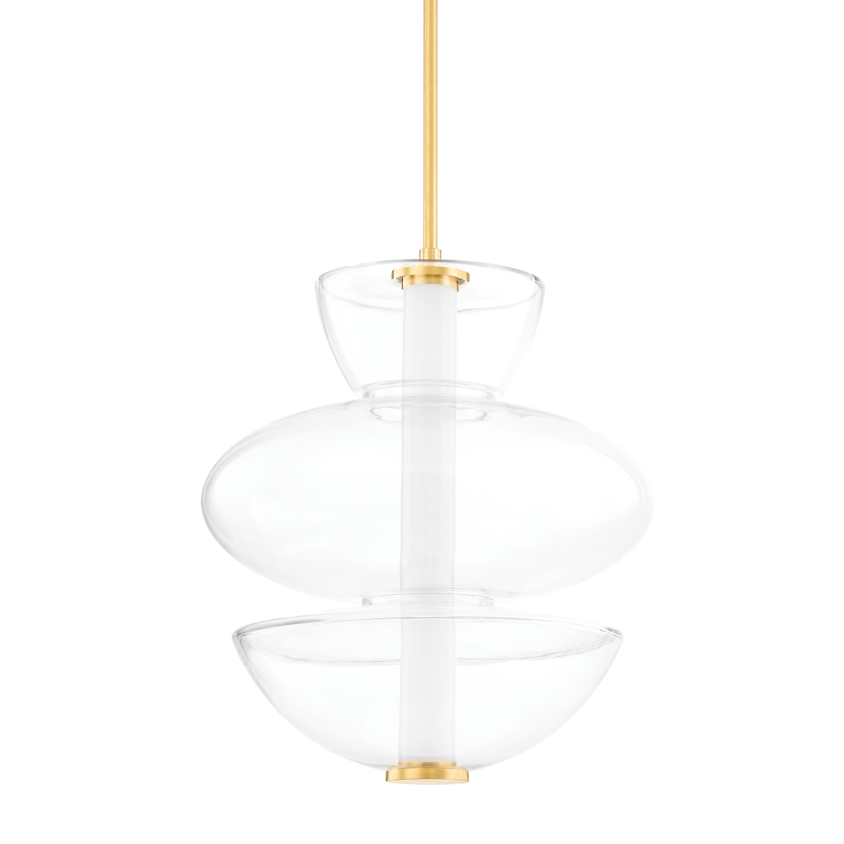 Palermo Pendant - Aged Brass by Hudson Valley Lighting