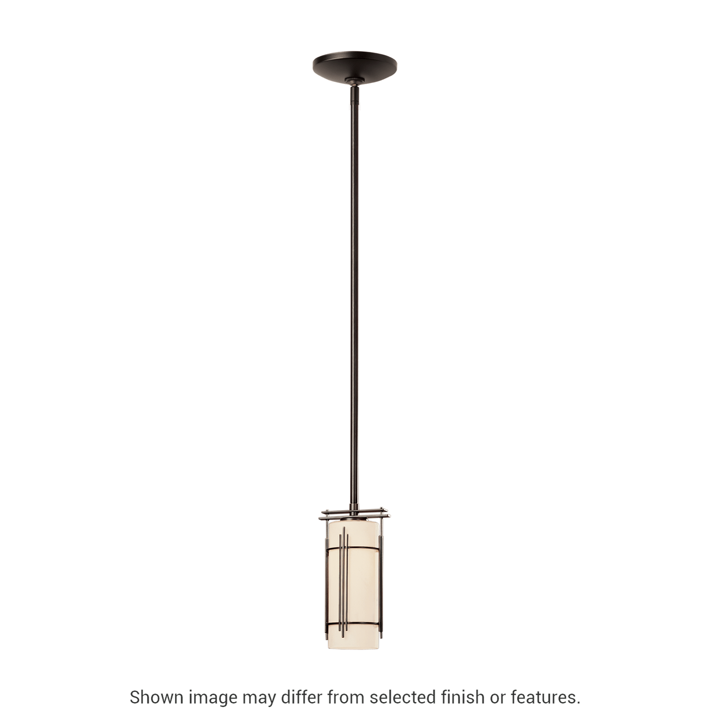 Paralline Mini Pendant - White by Hubbardton Forge