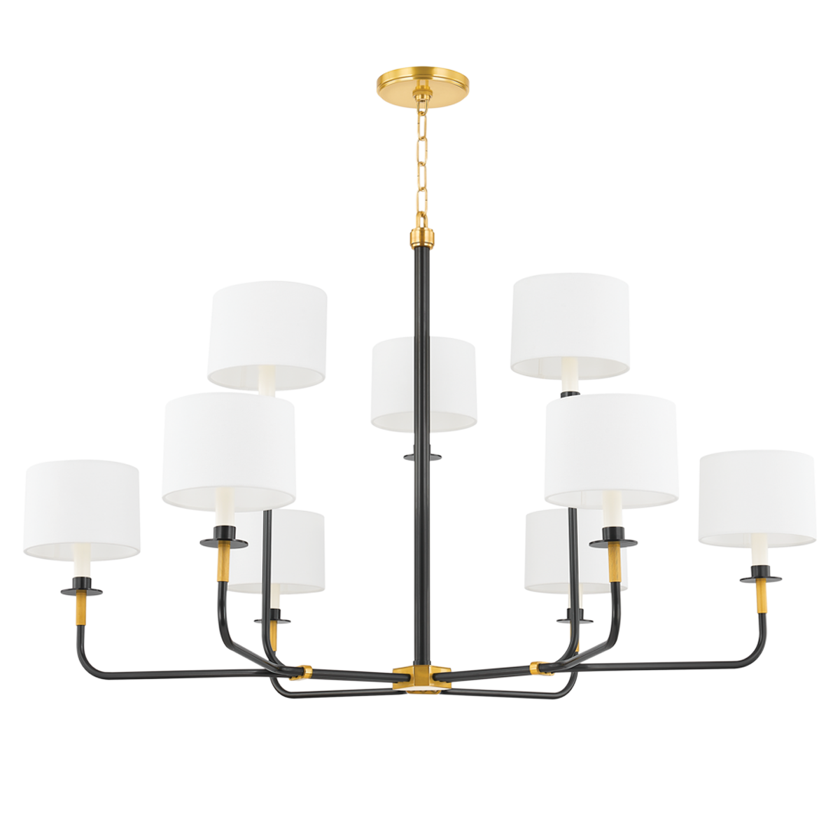 Paramus Chandelier - 8-Light - Aged Old Bronze by Hudson Valley Lighting