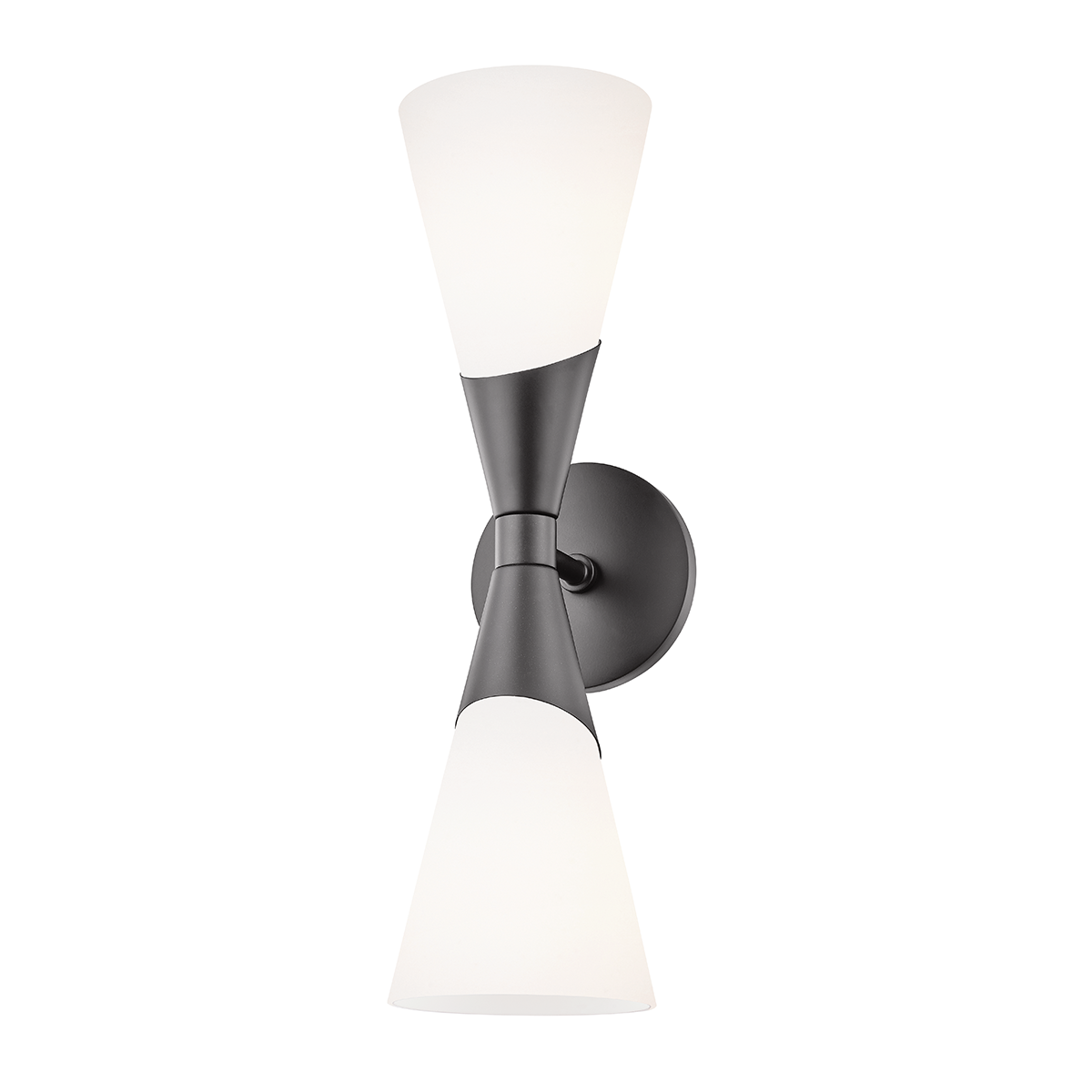 Parker Wall Sconce - 2-Light - Black - Mitzi H312102-BLK