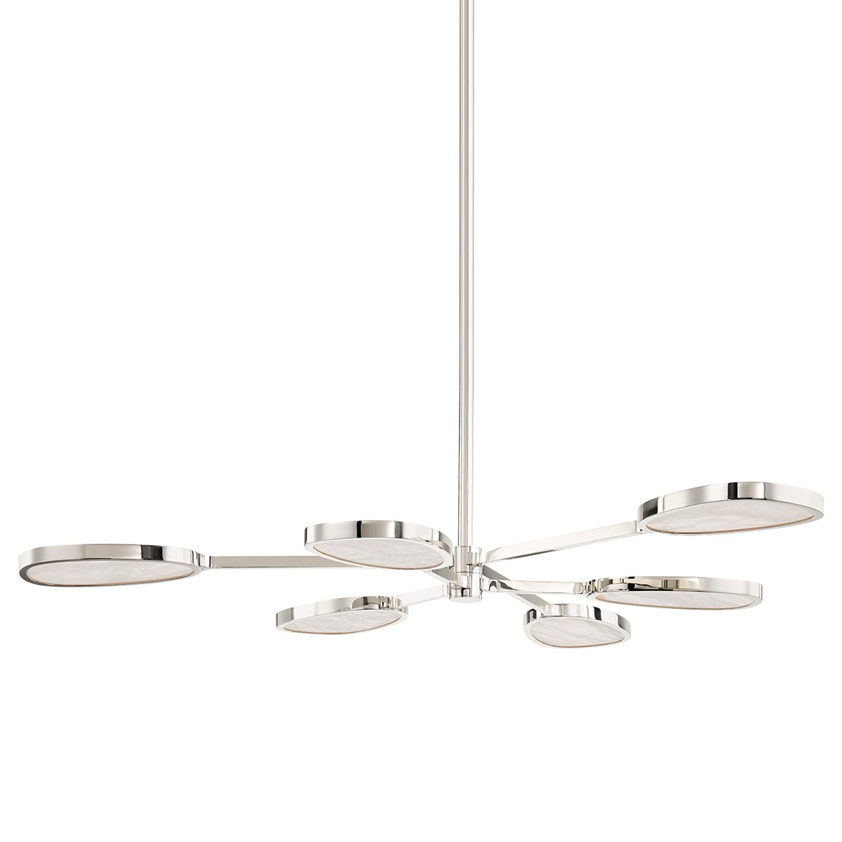 Patras Large Chandelier - Burnished Nickel by Corbett Lighting