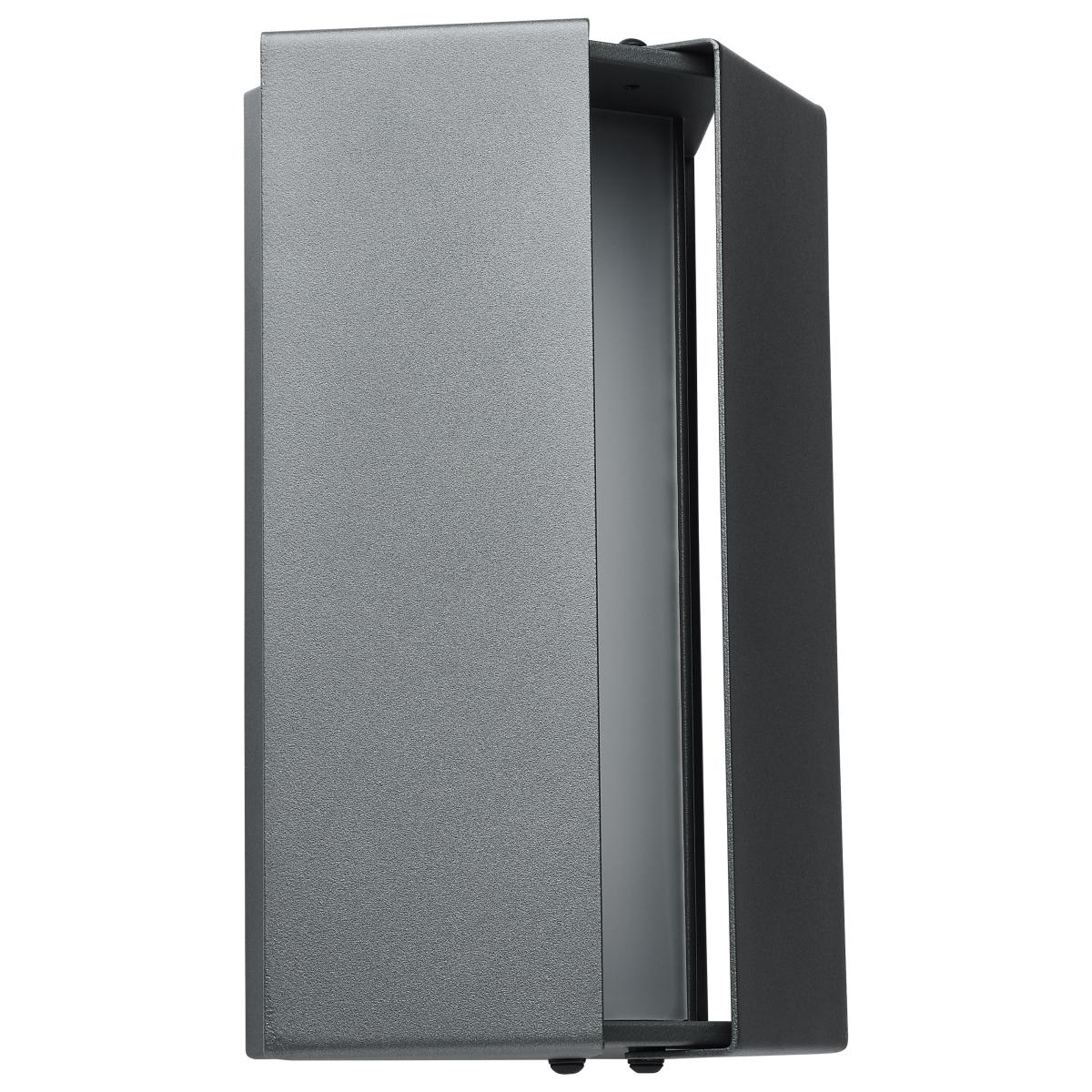 Peak - LED Wall Sconce - CCT Selectable - Matte Gray Finish - Satco 62-247