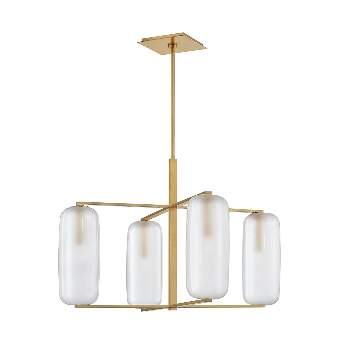 Pebble 4-Light Chandelier by Hudson Valley Lighting