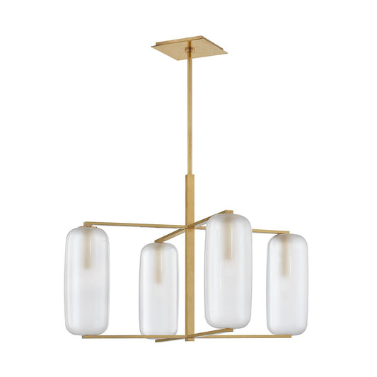 Pebble 4-Light Chandelier by Hudson Valley Lighting