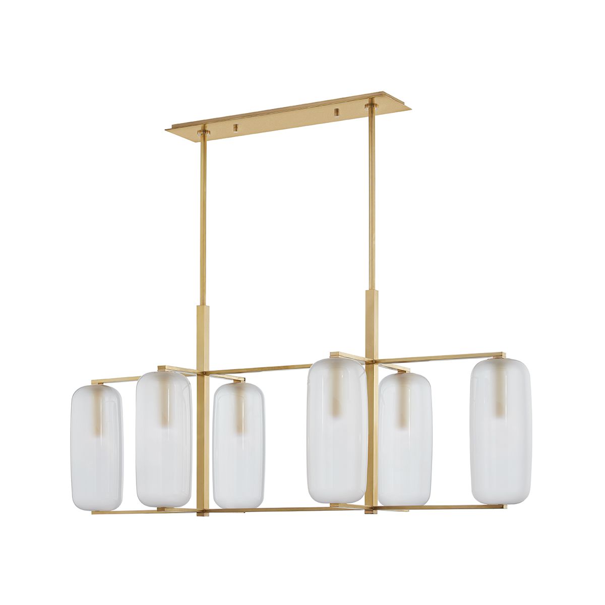 Pebble Linear Chandelier by Hudson Valley Lighting